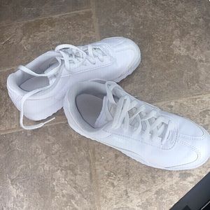 I have two pair of Puma all white sneakers in kids size 13 and 10, 2x worn.